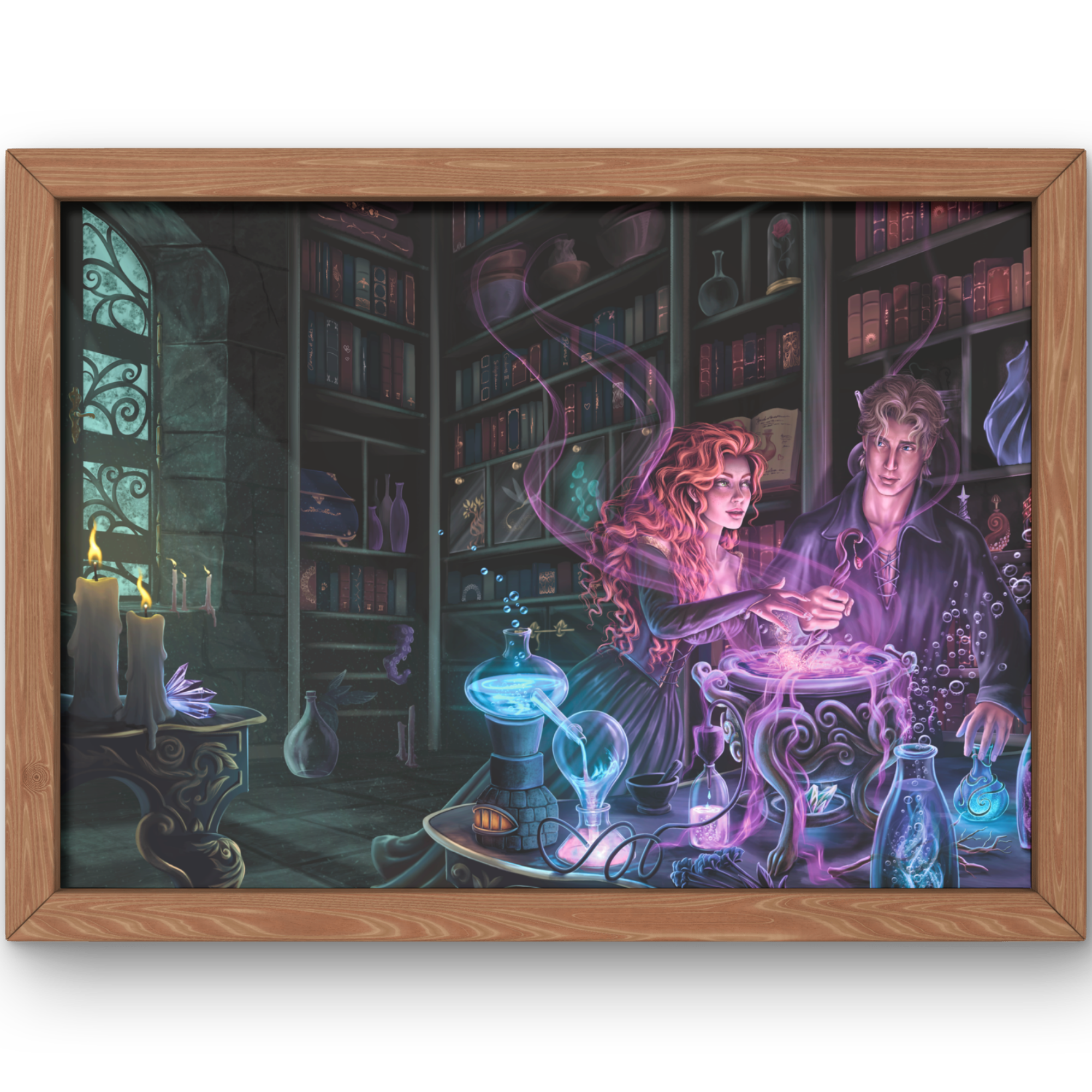 Illustrations : L'élixir des âmes - Retour vers le passé